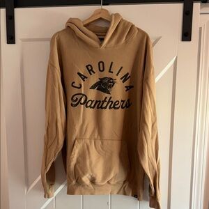 Carolina Panthers Hoodie - Tan Team Pullover